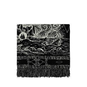 Alanui Men Embroidered Wool Blend Antarctic Expedition Blanket